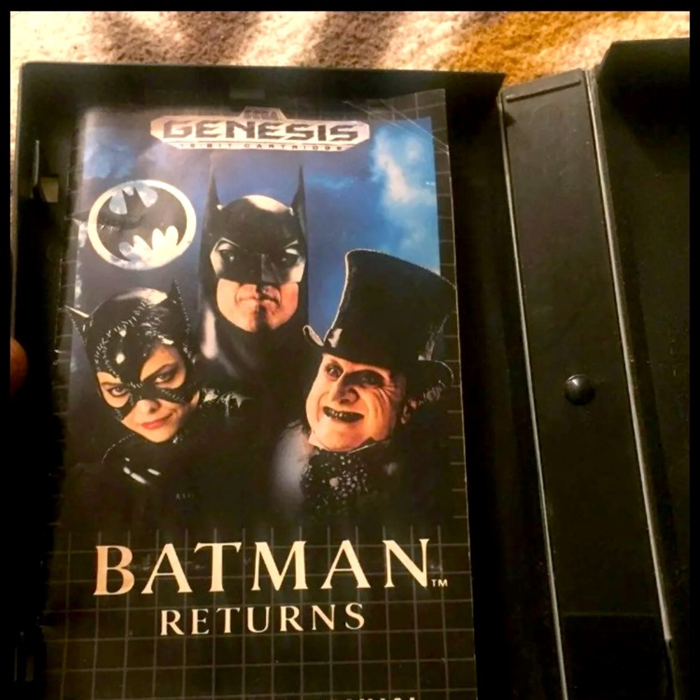 BAT MAN RETURNS THE GAME SEGA
